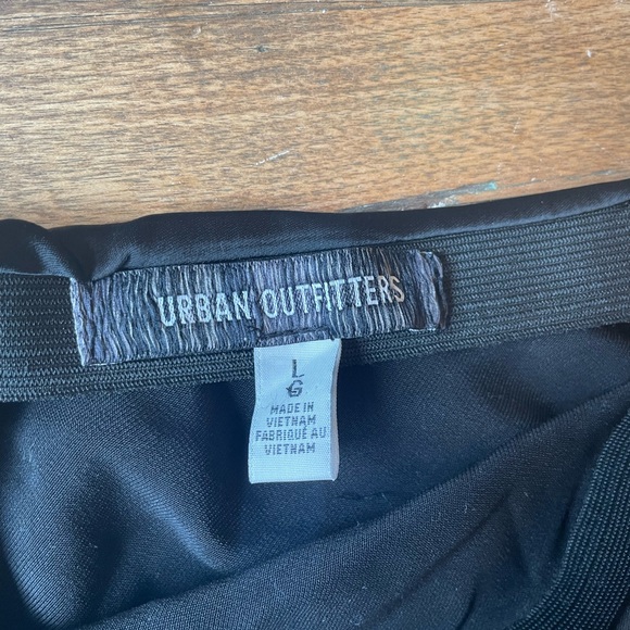 Urban Outfitters Black Satin Midi Skirt - Picture 3 of 3